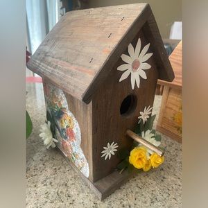 Handmade birdhouse